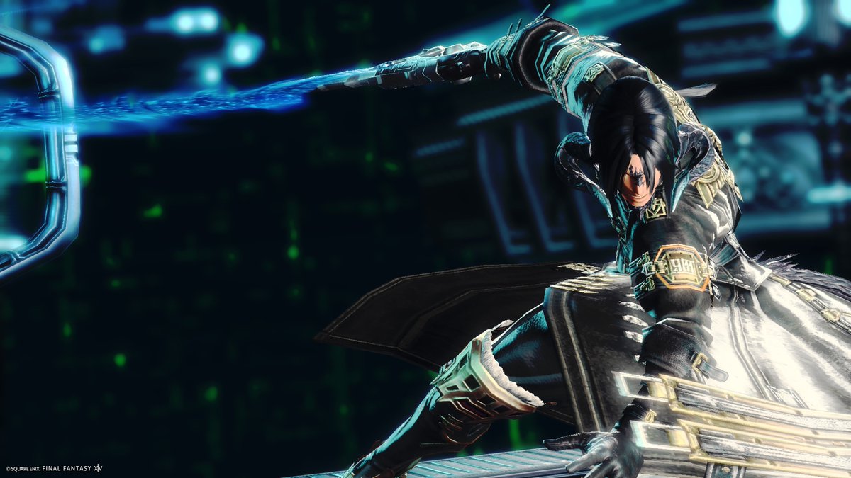 travis_ffxiv's tweet image. #FF14 #FFXIV #SS #ガンブレイカー #アウラ 
とある基地にて