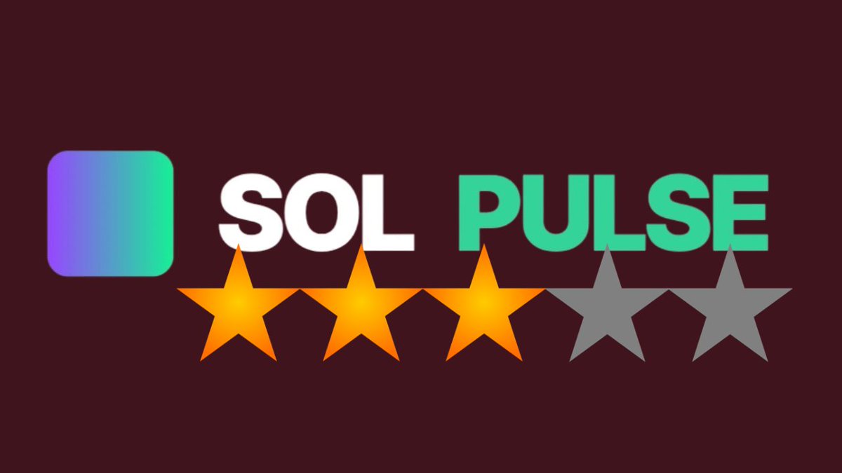 SOL Pulse Review: Earn SOL from Simple Tasks &amp; Withdraw with No Minimum Threshold

earn4sure.com/solpulse-revie…

#surveysformoney
#PaidSurveys 
#OnlineMoney
#MoneyMakingApps 
#makemoneyonline
#gptsites
#SOLPulse
#FreeCrypto
#SOL