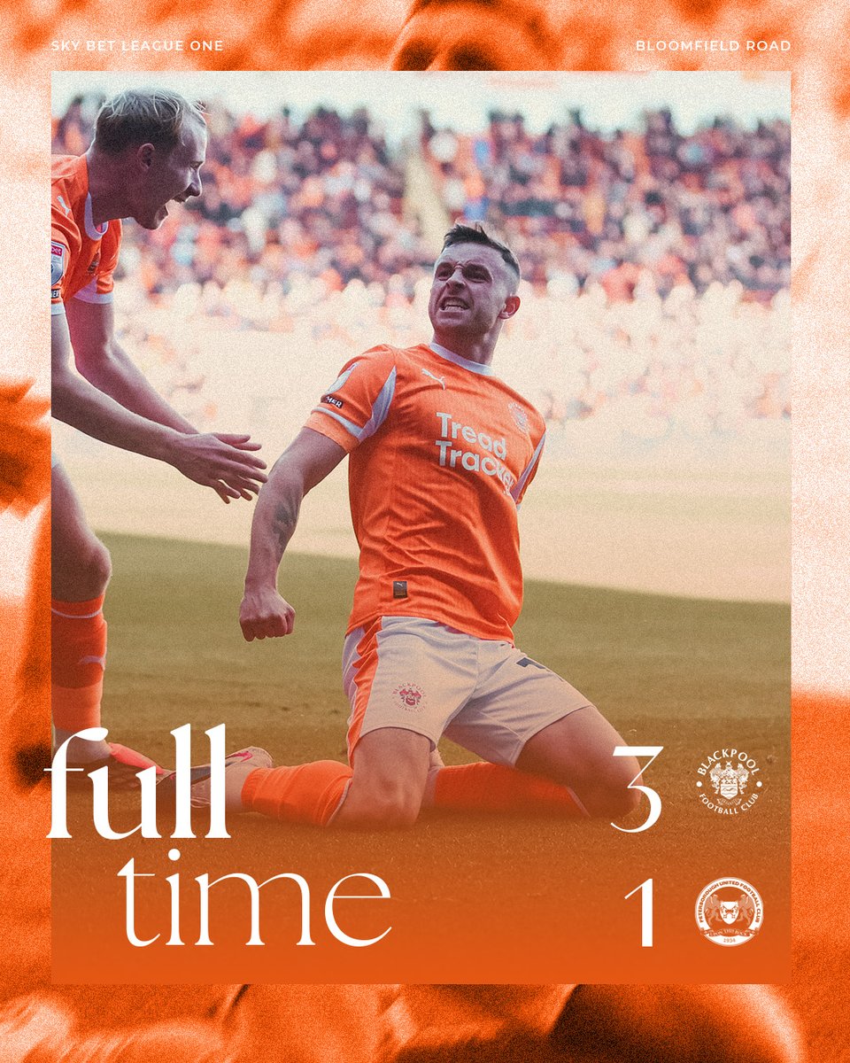 Blackpool FC tweet media