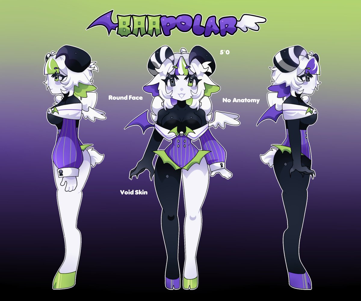 Baapolar 🐑💜💚 tweet media