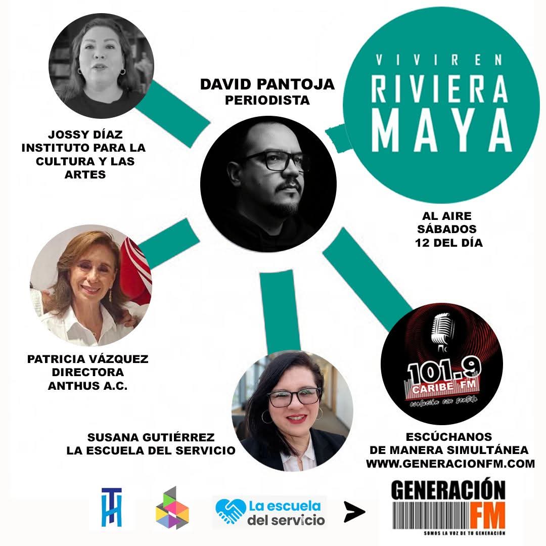 SoyDavidPantoja's tweet photo. Vamos #alaire  con VIVIR EN RIVIERA MAYA vía https://t.co/5cKzu354dM y 101.9FM Caribe FM en #cancun #Quintanaroo #mexico  @GeneracionFM @VivirEnRivieraM https://t.co/8mLQ2yL5Hz