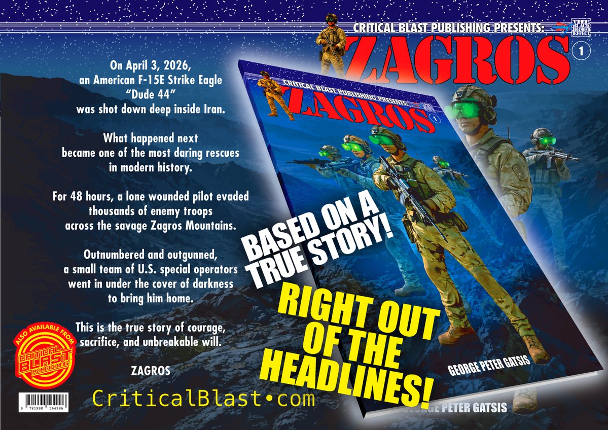 George Peter Gatsis - BLUE CAESAR of Comic Books ! tweet media