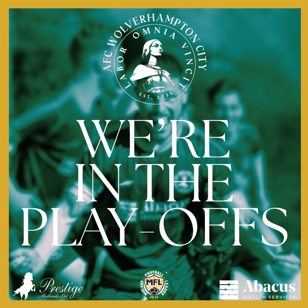 AFC_WC's tweet image. The season isn't over yet! We go again!

#AFCWC #OurCity #WeAreWV
@MidlandLeague #MFLPremierDivision