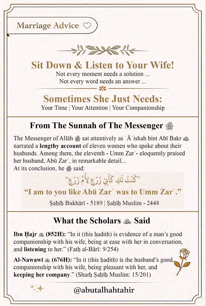 Abū Ṭalḥah Ṭāhir tweet media