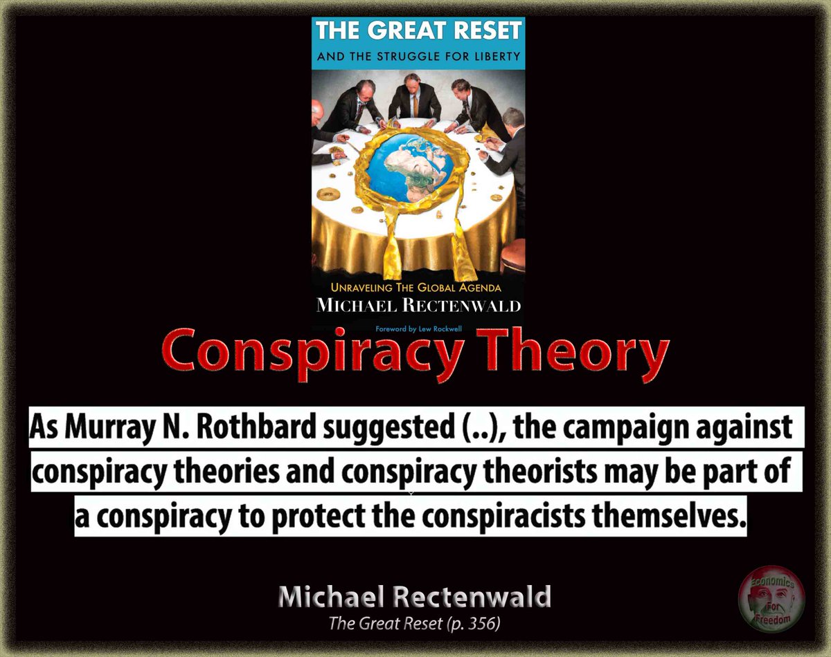 Rothbardianism's tweet photo. #Rectenwald #Rothbard  #Libertarian #Conspiracy https://t.co/0cWtxFRTpO