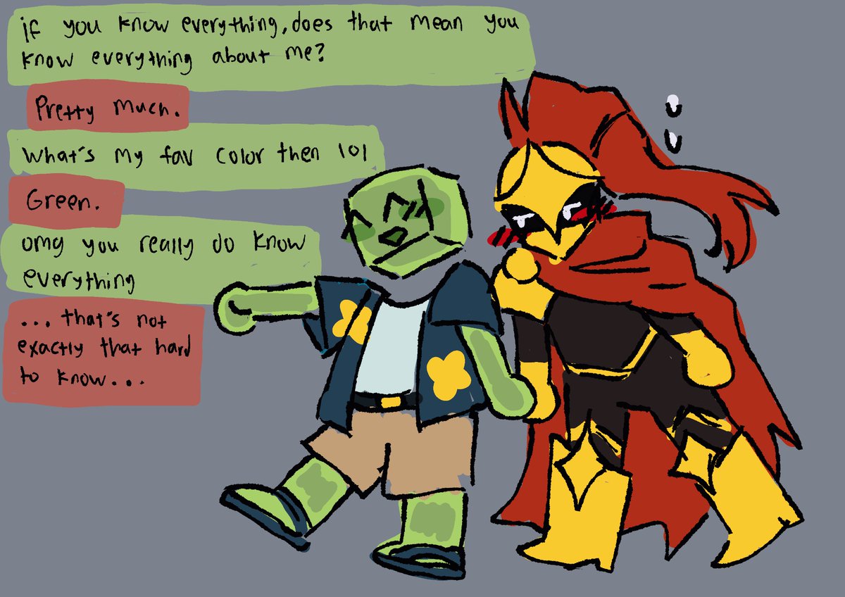 drafruitt's tweet photo. Drew this right after watching #DAWTDE but forgor to post it

#AveryTheMayo #SFAWTDE #d3rlord3 #slimeknight https://t.co/oUv4gnmN7j