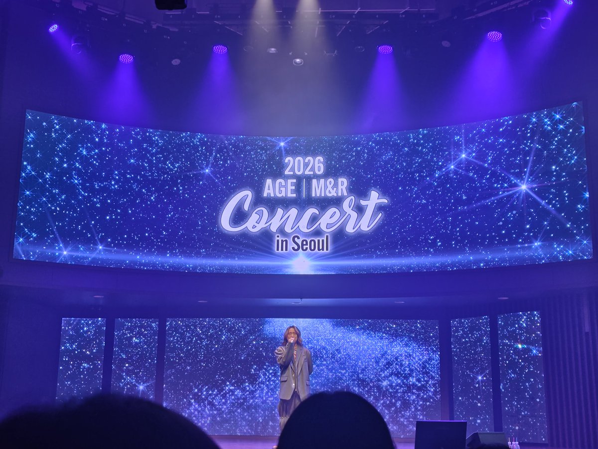 saki_02_29's tweet image. 2026 AGE・M&amp;amp;R Concert in Seoul

うまく撮れなかったので載せられるような動画もM&amp;amp;R2人のときのもないのですが手元にあるステージの写真を数枚だけ…

#AGE #オルジェネ #えむあんどあーる #Masaya