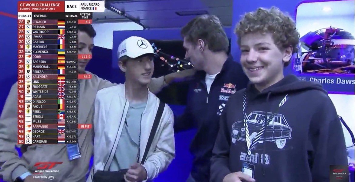 maxvcalloway's tweet image. Happy with fans!