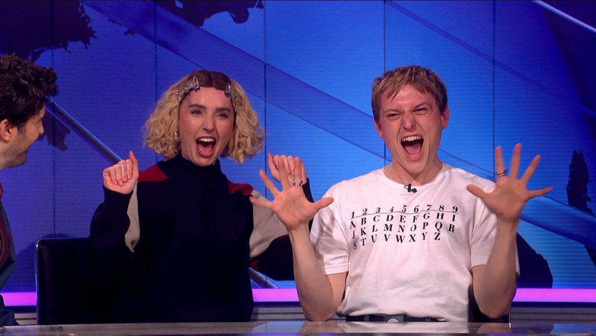 thesnlnetwork's tweet image. Congratulations to Annabel Marlow on her #SNLUK Weekend Update debut!