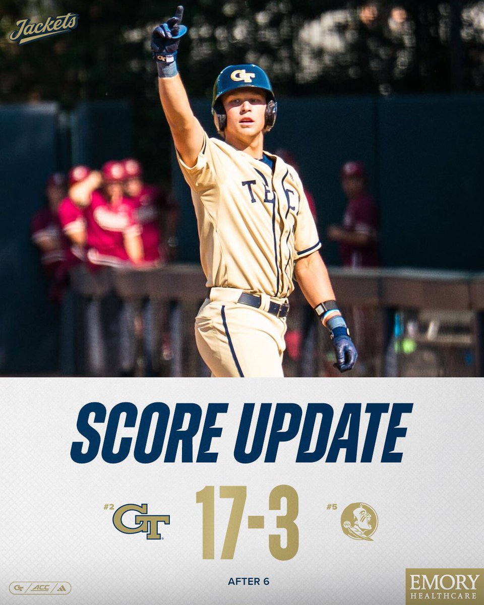 GTBaseball's tweet photo. Havin fun yet?

#StingEm🐝 x #WreckHavoc https://t.co/hlCkvR0nim