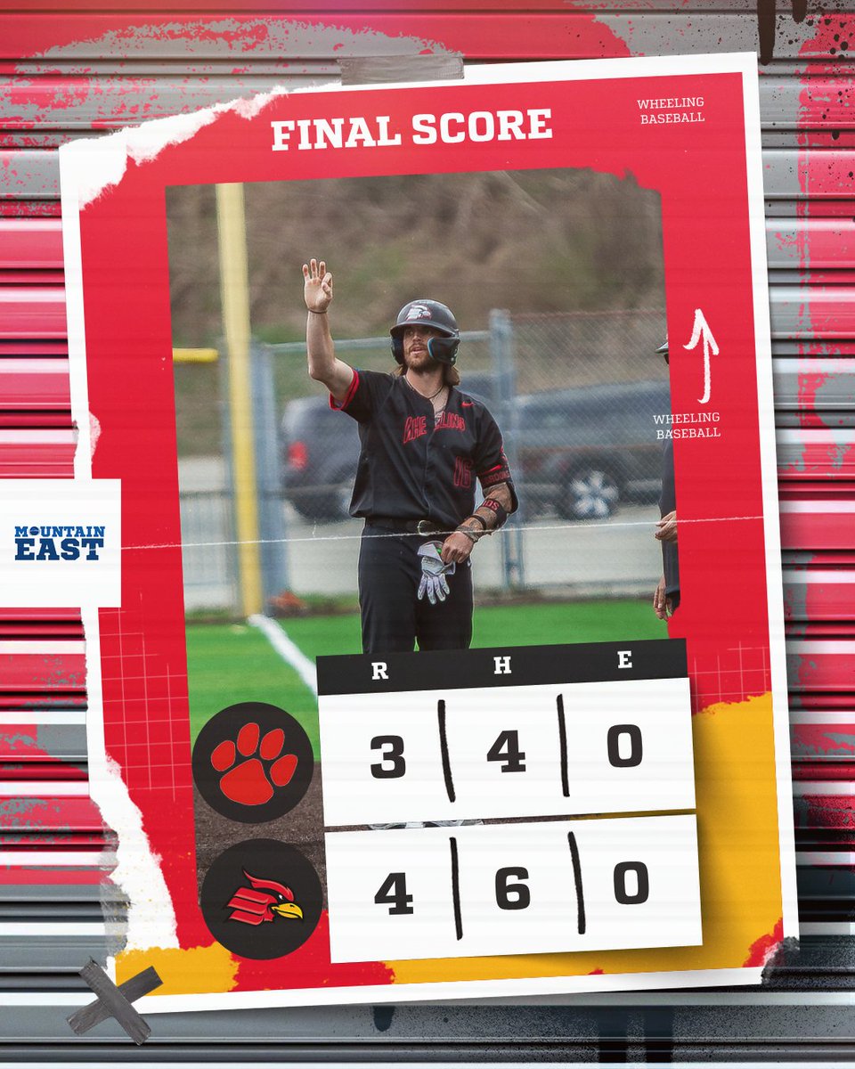 WUCardinals's tweet photo. Late rally lifts @WU_Baseball to game one win over Frostburg State #GoCards https://t.co/PPoWaQMpxT