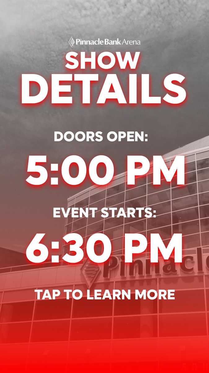 Pinnacle Bank Arena tweet media