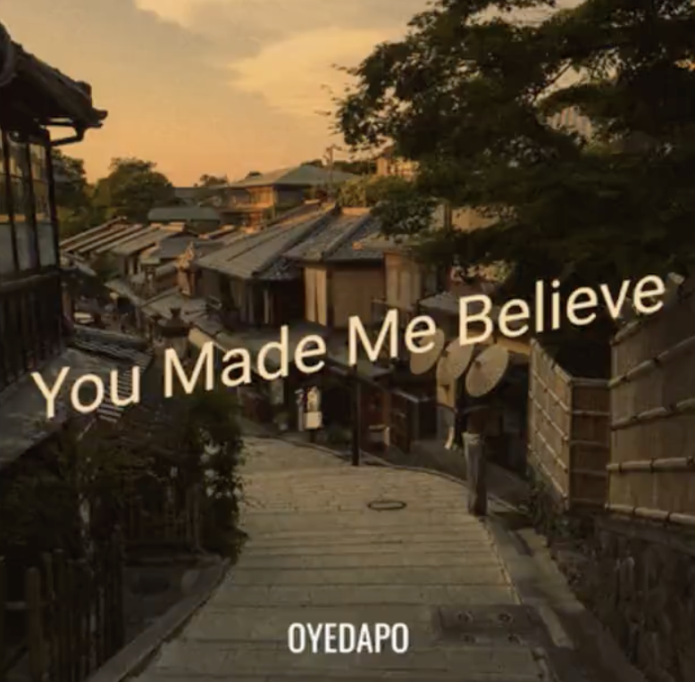 Joey_Jive's tweet image. #Checkout ///NEW SINGLE/// Oyedapo - YOU MADE ME BELIEVE 
YOU MADE ME BELIEVE 
Oyedapo

Original Release: Date 2026-03-30

YOUTUBE : Youtube/ @BROYEMEDIA-sy9km
ITUNES : itunes.apple.com/album/id189219…
APPLE MUSIC:   itunes.apple.com/album/id/18921…
SPOTIFY open.spotify.com/album/4mPoAJ8H…
TIK TOK :@b9oye