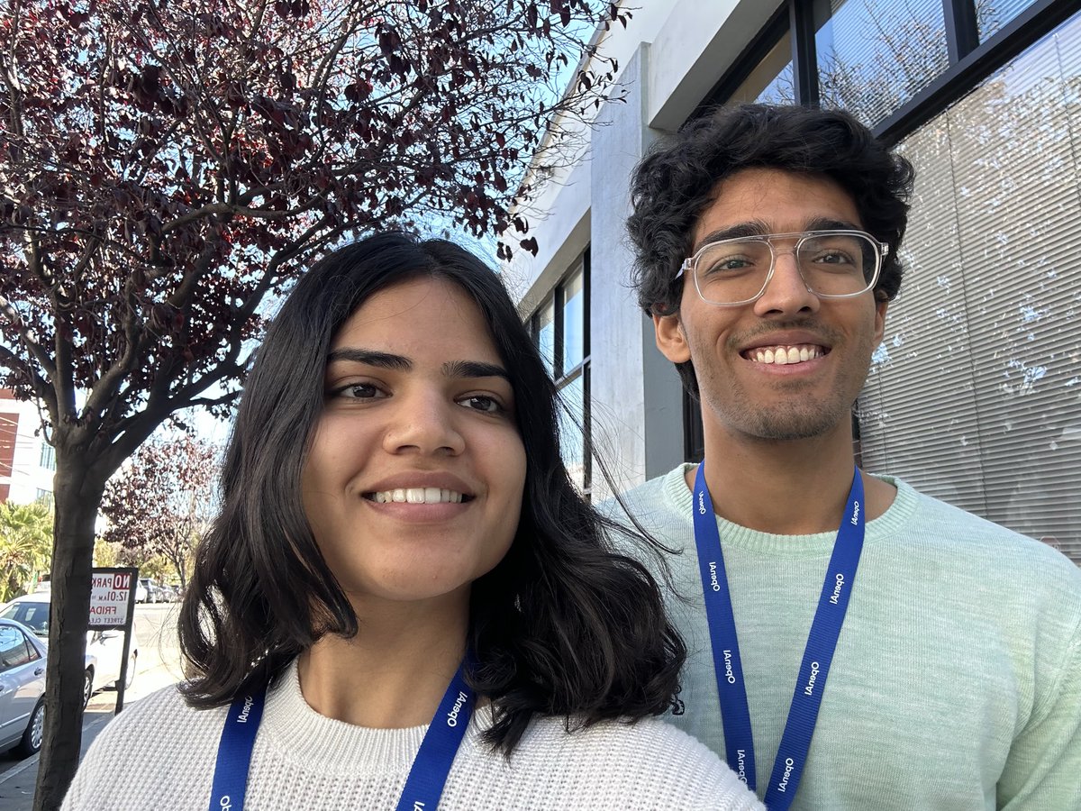 RitvikKapila's tweet image. Life building @NeoSigmaAI recently!

- building alongside my incredible cofounder @gauri__gupta 
- meeting legends and grateful for having their early backing for what we are building @JeffDean @geoffreyhinton 
- invited to @OpenAI founders table dinner and in a room with people