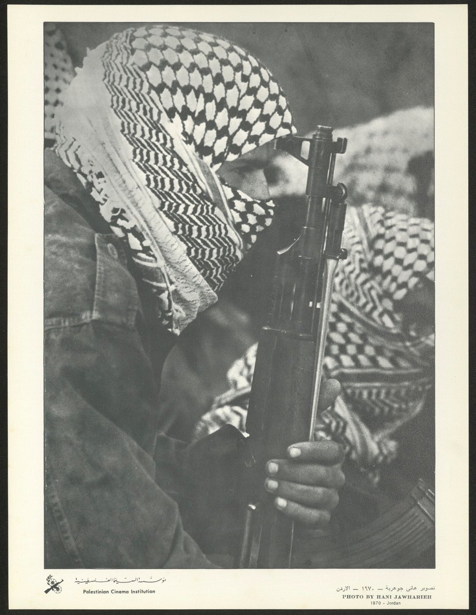 atlajala's tweet photo. upon Hani Jawharieh’s martyrdom, a collection of 18 photographs of his ranging from 1967 up until April 11, 1976, were published by his comrades in a special edition of Palestinian Images. I recently found high resolution scans of all of them which I’ll share in a🧵here https://t.co/C0ntpGTpon