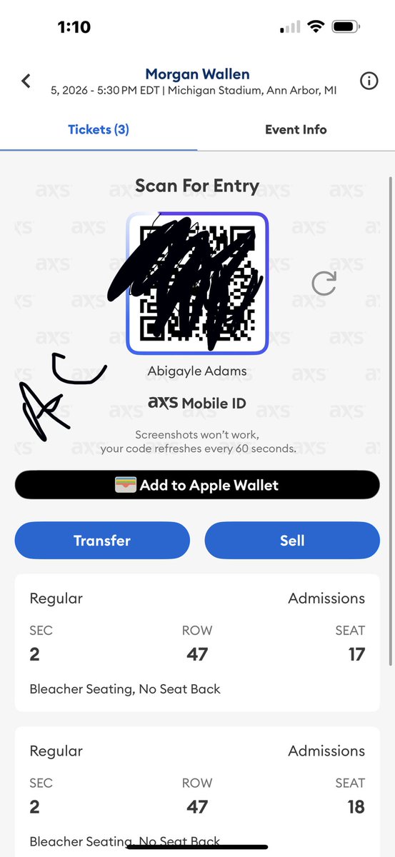 ash_cussen's tweet photo. Me abbie and riley are selling our Michigan Morgan Wallen tickets the opener is Hardy. 

Saturday show July 25. 
We are asking for 400 each or best offer!! #morganwallen #michigan #hardy https://t.co/IG7kG4TVlL