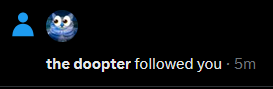 RubyDuby06's tweet photo. oh my fucking gosd i'mf reaking out my hero just fololowed me omg https://t.co/CCfhHFZN4M