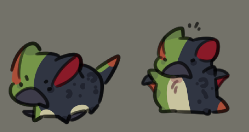 hes half green for an amazing reason