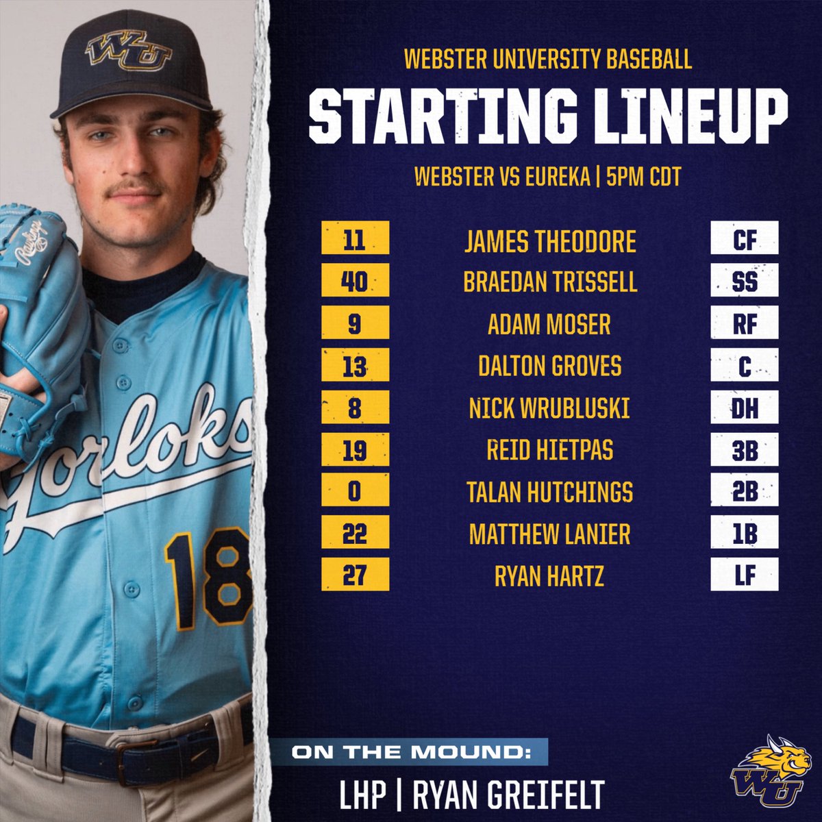 Webster Baseball tweet media