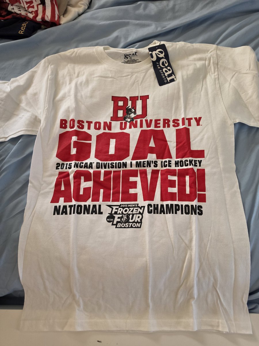 In honor of today's NCAA men's hockey championship game I would like to share this little beauty with the class which I rediscovered doing some spring cleaning