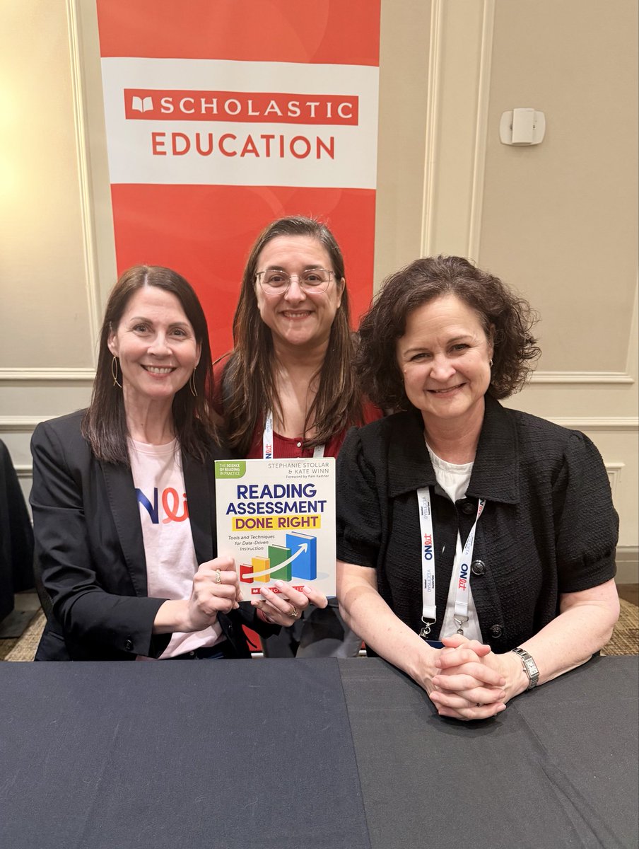 TeacherMomOfTwo's tweet photo. Finally got to meet @thismomloves IRL along with @sstollar6 at #LitLearn2026 ! https://t.co/PYUlWJAG3b