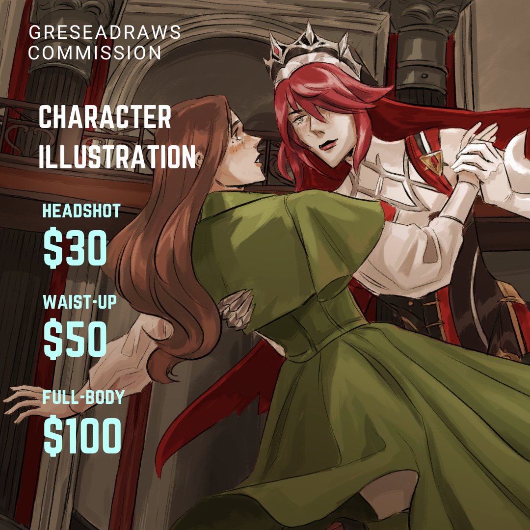 gresea | Commission Waitlist Open! tweet media