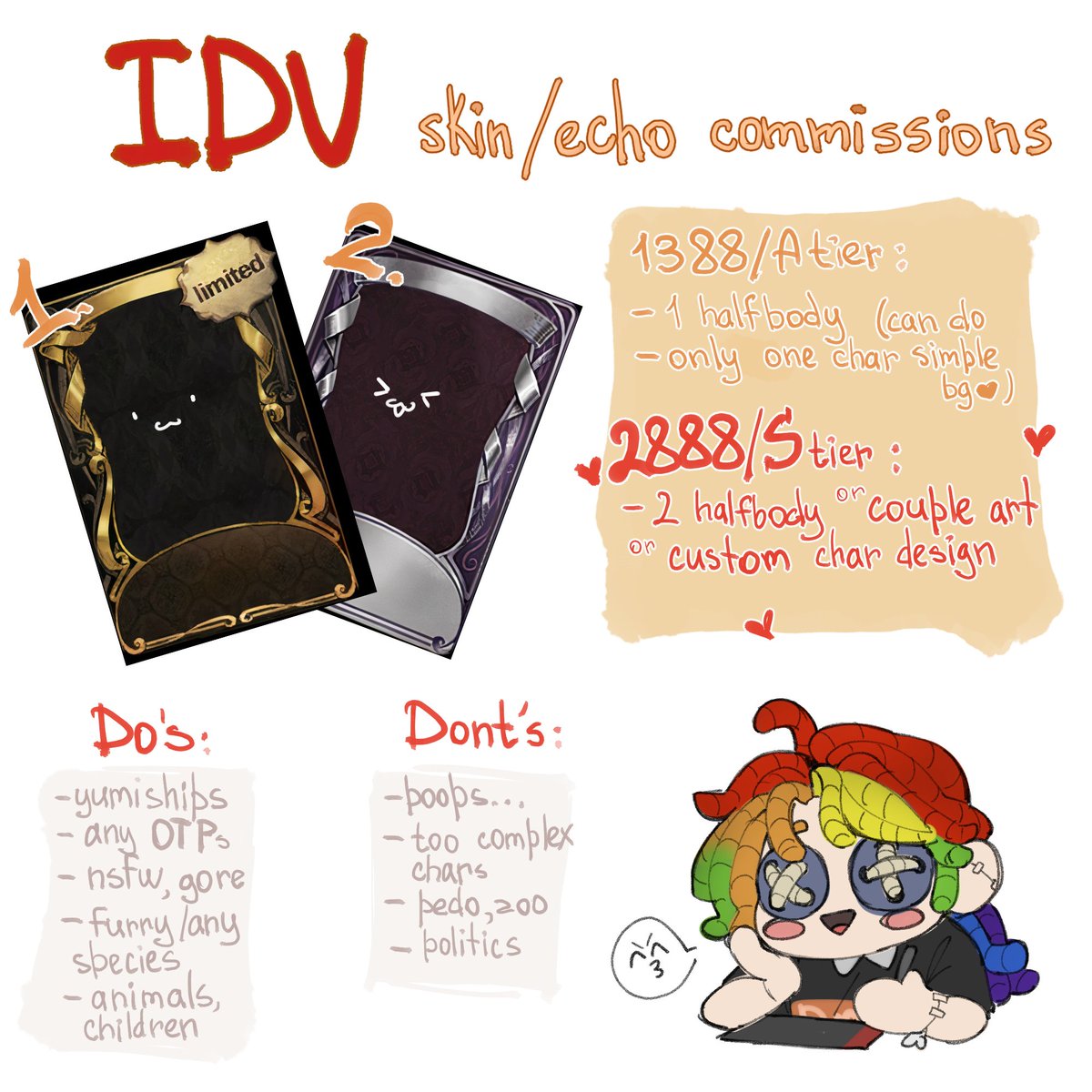 hellgate | commissions open / NSFW ACCOUNT tweet media