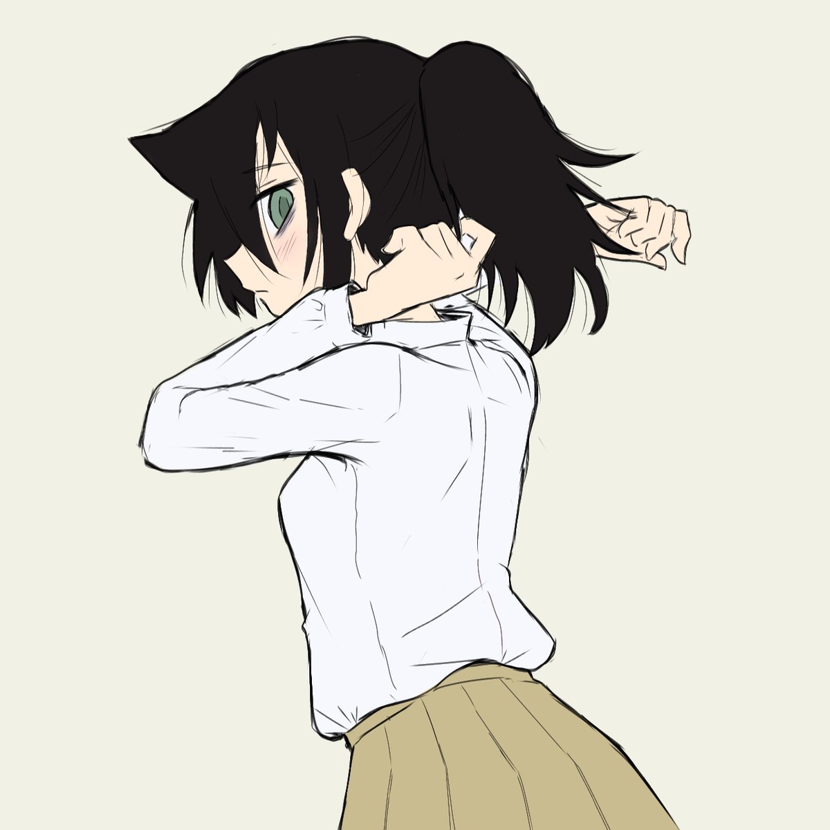 らくがきポニテもこっち