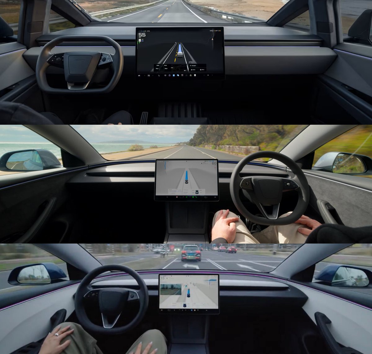 niccruzpatane's tweet photo. Tesla FSD versions around the world:

• US &amp; Canada: V14.3
• Europe: V14.2.2.5
• Australia &amp; New Zealand: V13.2.9
• South Korea: V14.2
• China: Localized V13.2.9 https://t.co/33gXrwE9Cw