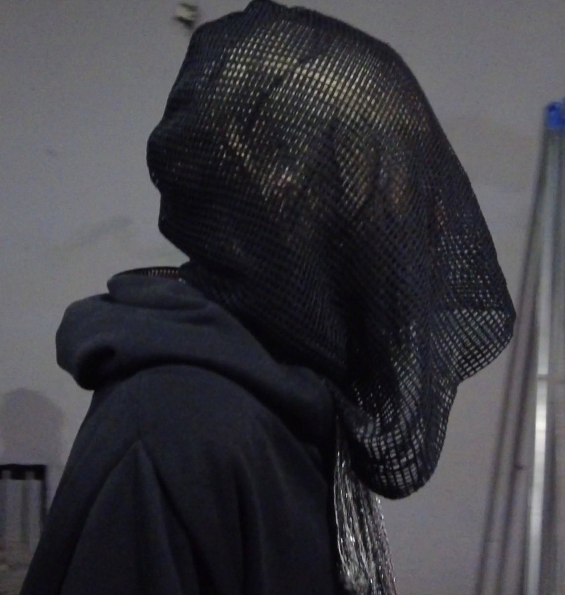 itneedsomespit's tweet image. nettspend rocking a 1/1 reversible zip up for the first day of his tour