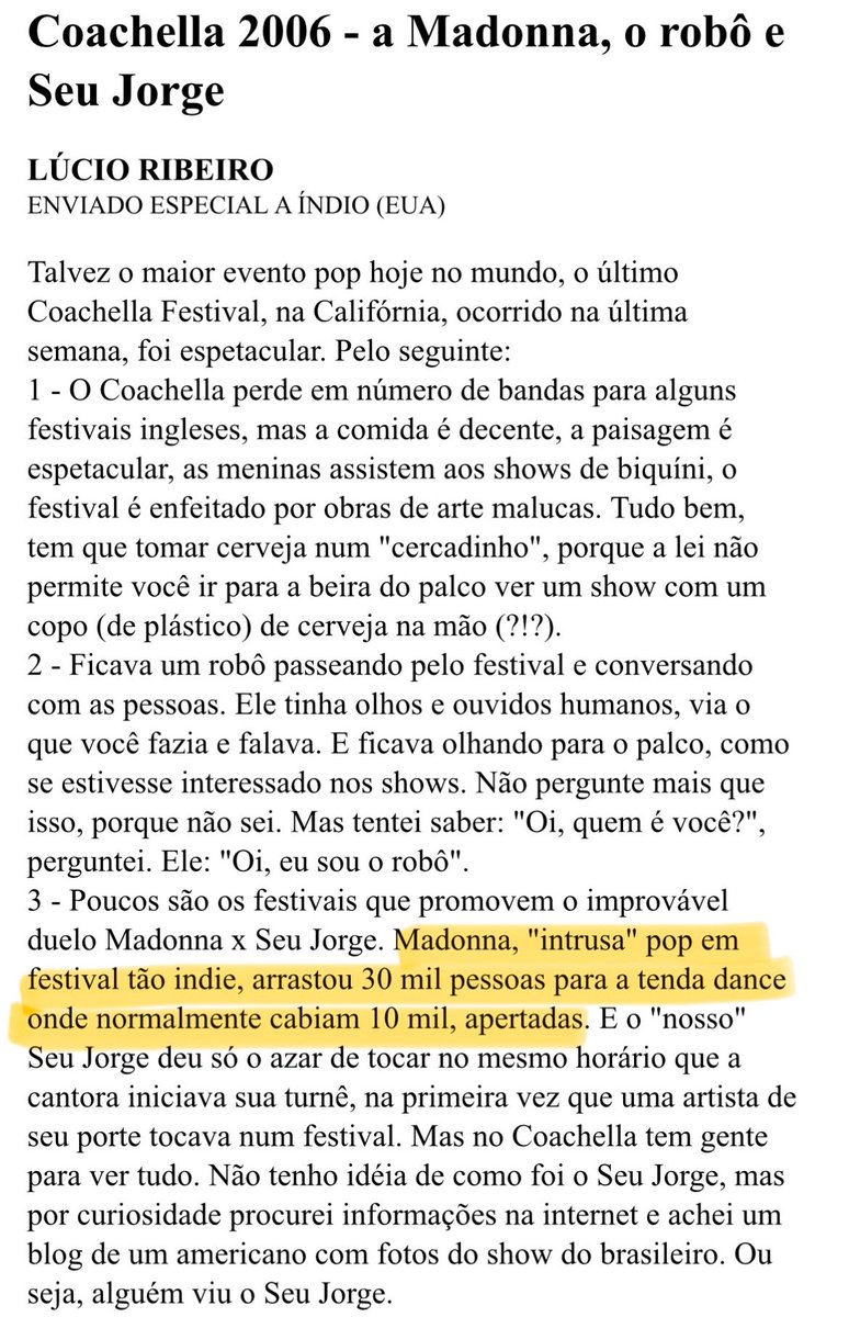 Matéria da Folha, publicada na época, sobre isso. Sem contar que foi muito mais uma participação especial que um show mesmo.