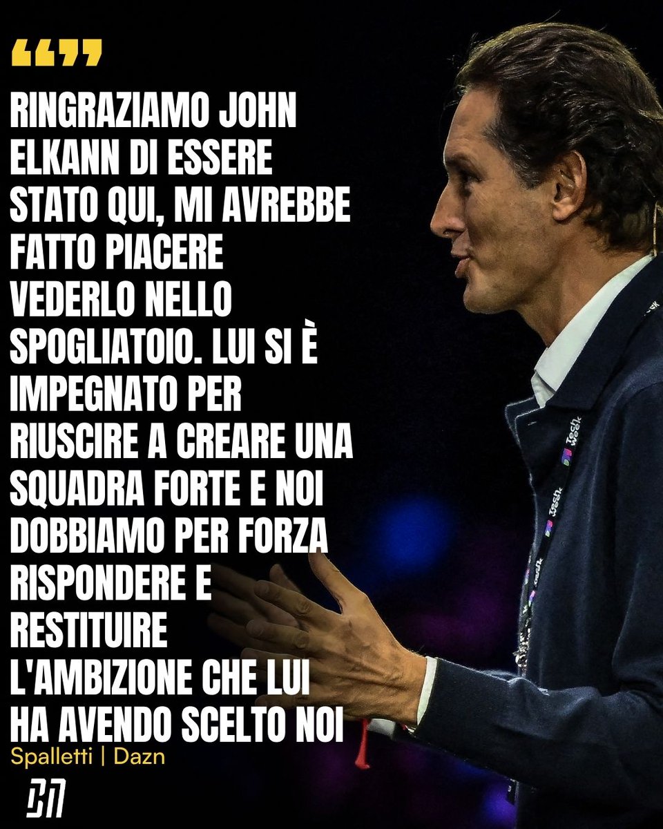 ilbianconerocom's tweet image. #Spalletti nel post #AtalantaJuve 🗣️