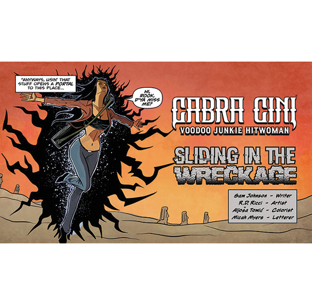 Cabra Cini: Voodoo Junkie Hitwoman tweet media