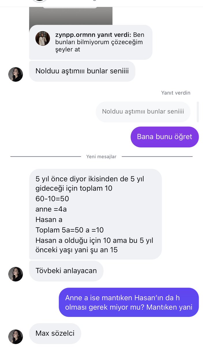 zeynorman's tweet photo. Sayısalcı-sözelci uyumu https://t.co/h3W7BSSRFG