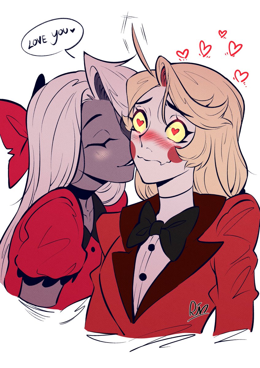 #chaggie #hazbinhotel
🌈🎀