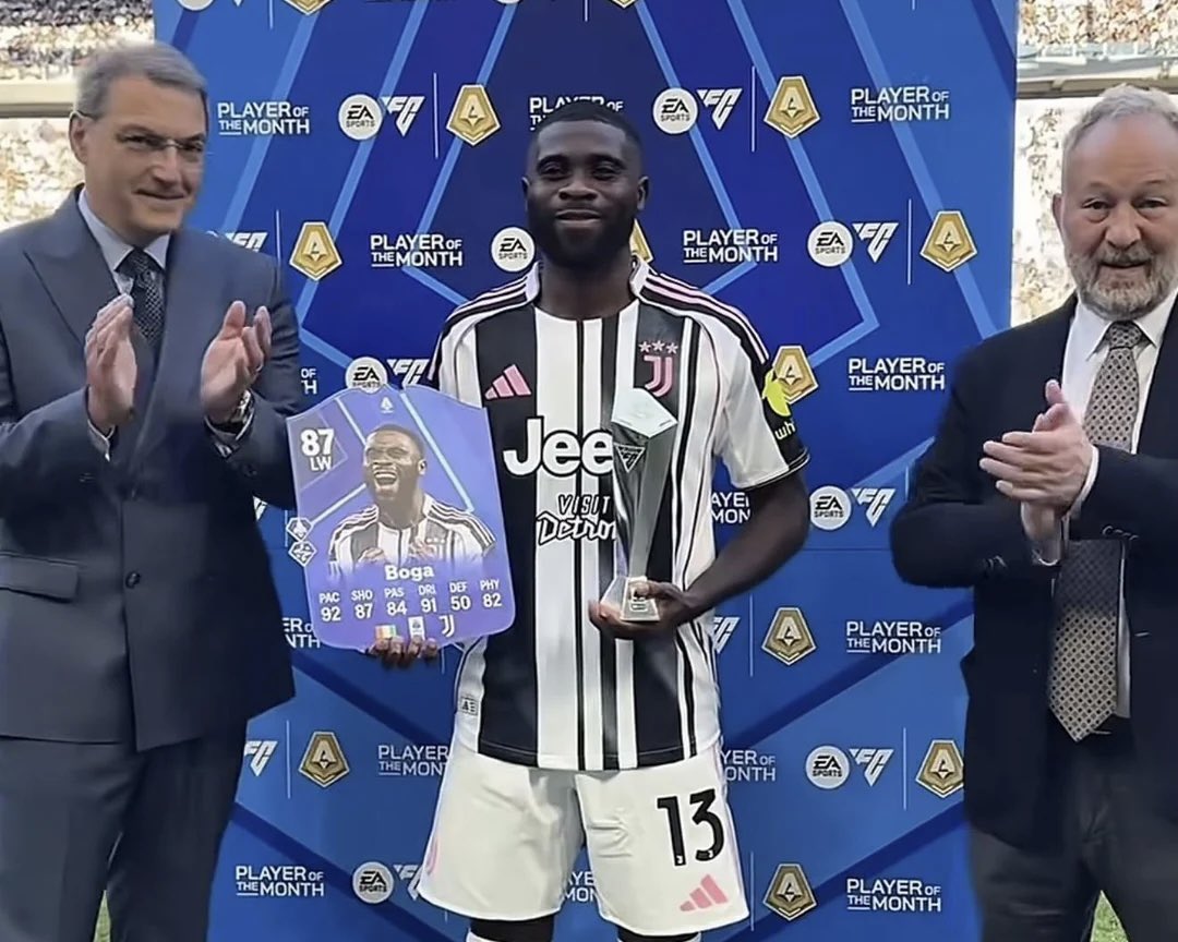 Jeremie Boga, this is what it’s all about

6 months ago, he faced disgraceful physical and verbal abuse at the hands of Nice ‘fans’ and understandably cut ties with the club 

Now, at Juventus - he’s in the form of his life. 4 goals in his last 6 games, picking up March’s Serie A