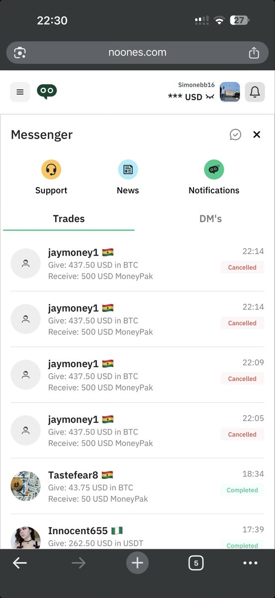 Fethiza90's tweet photo. @noonesapp Pain when user : spiderteam with dishonest deal send multiple people to open cancel in same time to destroy our offer ranking , i sent more than multiple times email but no help https://t.co/VMTuiBx2Fp