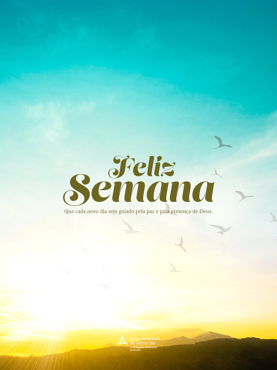 Que você comece a sua semana lembrando de uma verdade eterna: a alegria que vem de Deus não depende das circunstâncias, ela nasce da presença dEle em nós. 

A alegria que Ele prepara para você é única, profunda e duradoura.

#FelizSemana #brasil