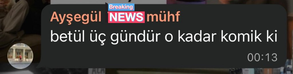 dostlar gülsün diye şekilden şekile girerken onun attığı mesaj