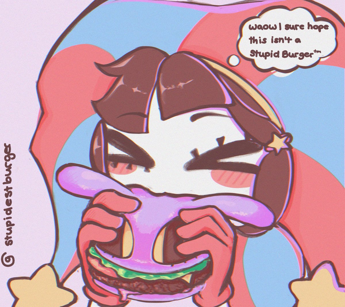 stupid burger tweet media