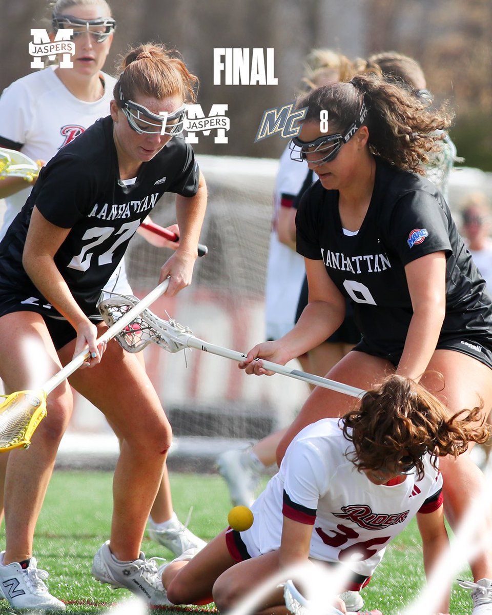 ManhattanWLax's tweet photo. Final from Duane 👇

#GoJaspers | #JsUp 🟢⚪️ https://t.co/SRCkT2YffK