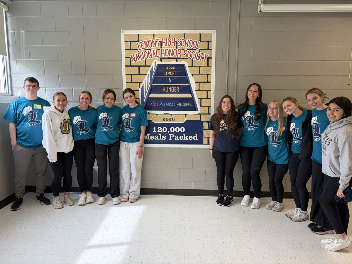 Lemont HS NHS tweet media