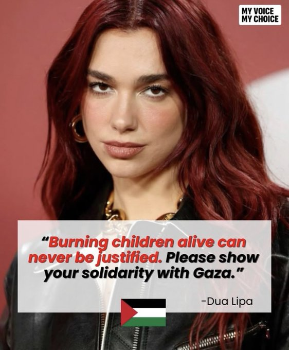 Naila_Ayad's tweet photo. Is it for real?

If it is, I support and love Dua Lipa! https://t.co/son1YldsY4