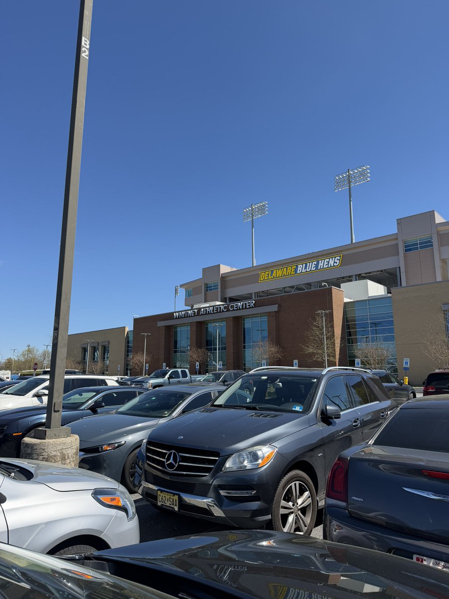 MattLeluga's tweet photo. Thank you @Delaware_FB for having me for Junior Day today, I had a great time. Can’t wait to be back on campus this summer! #GoHens 

@TerenceArcher @CoachHolley_ @Koach_BrownII @BenRubenstein_  @ryancarty10 https://t.co/hXANO3coXX
