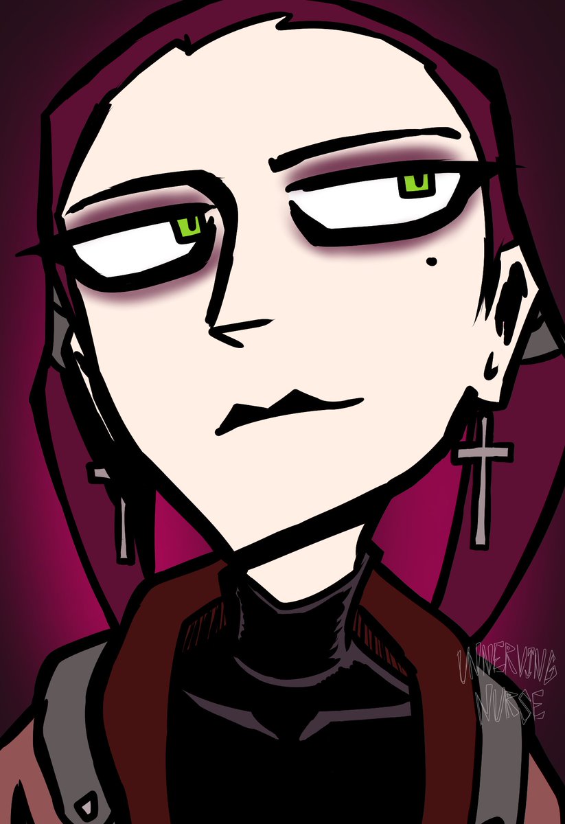 unnervingnurse's tweet image. Follow me because i make art