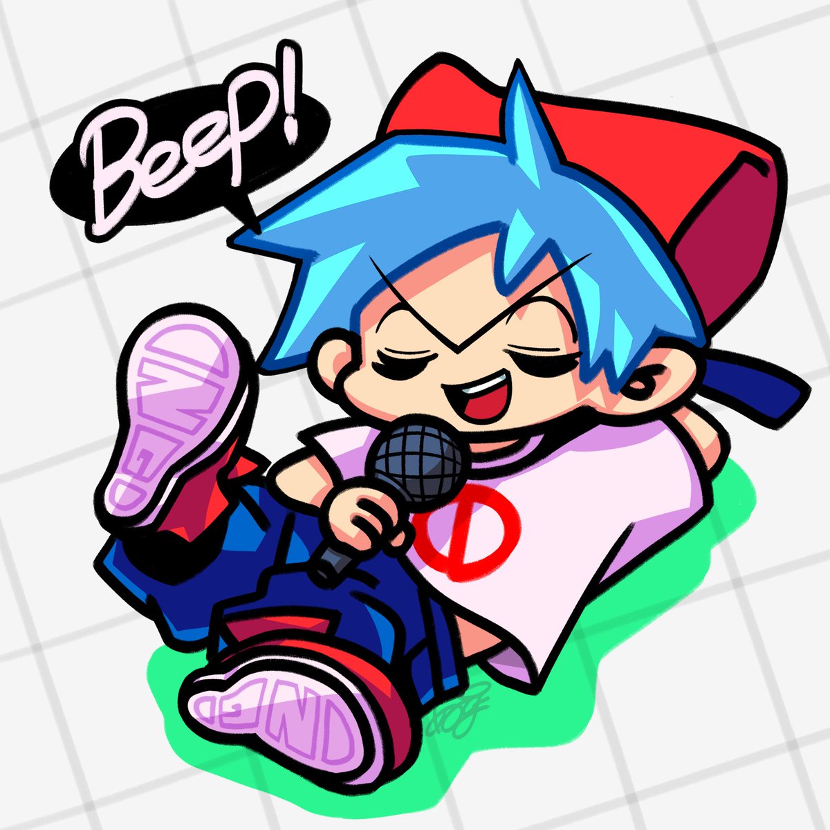 BEEP BOP SKDOO!! #fnf #boyfriend