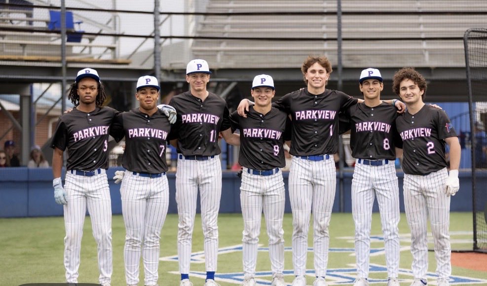 PBSBaseball2027's tweet photo. Eagles Win!  14-2 W on Senior Day! Henry Beckers goes 3IP 1H 0ER 6K.  Eagles scatter 12 hits w/ Blayden Blake going 2-2, 2B, HR 2RBI to lead the way.  DeGeorge (2-2 3B) and Ethan Leblanc (1-2 2B 2RBI) also with nice games!  Season Finale Monday vs Opelousas Catholic! https://t.co/zkVNqcm099