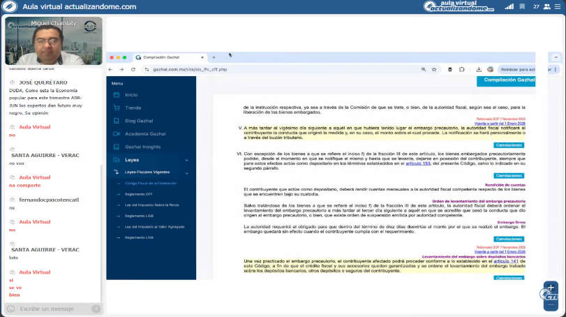 La Hora AMCPMX – Ajustes Fiscales 2026 – 3ra. Parte – Segmento disponible en: youtube.com/live/hxtvU0179…

⭐️ Conoce la Programación en VIVO de Lunes a Viernes: chat.whatsapp.com/ExdlapA6hjRAYN…

#actualizandome #barraactualizandome