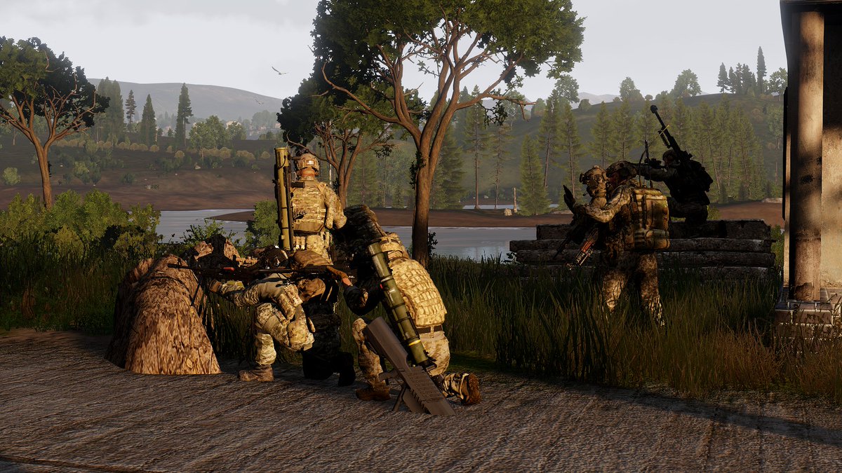 JPN_NEXT_SERVER's tweet photo. 本日はウクライナ軍で敵の弾薬箱の破壊任務でした。
FPVドローンや狙撃により多数の死傷者を出しましたが、何とかミッションを成功させました!
#NEXTserver #Arma3 https://t.co/ZEr0agVDtK