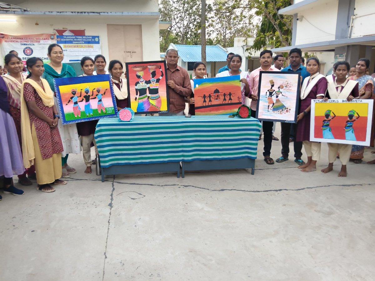 RDCGDAMMAPETA's tweet photo. *Today Honorable MLA* of Aswaraopeta constitution Sri JARE ADHI NARAYANA, MLA Sir  Visit to TGTWRDC G Dammapeta*
During his visit, he interacted with the students and staff, and enquired about the infrastructure facilities,food quality available in the college. https://t.co/iK8nBvbdww